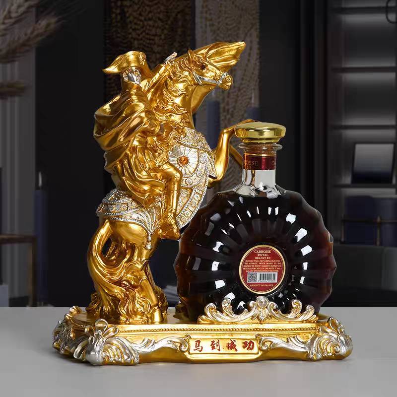 CT221D126 HOMMY ที่วางขวดไวน์ ที่วางขวดเหล้า ของขวัญขึ้นบ้านใหม่ ม้า Horse