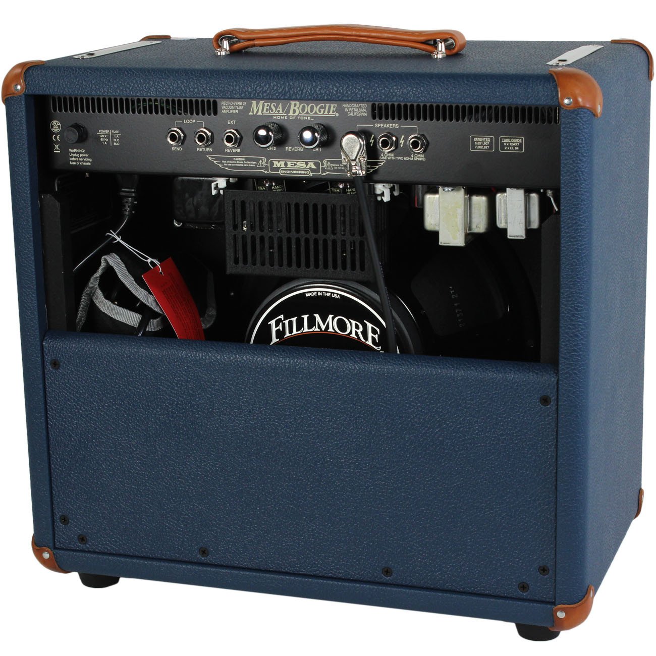 แอมป์กีต้าร์ไฟฟ้า MESA RECTOVERB 25 1X12 COMBO-BLUE