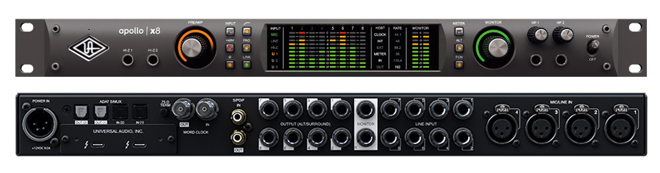 Universal Audio Apollo X8 Heritage Edition TB3