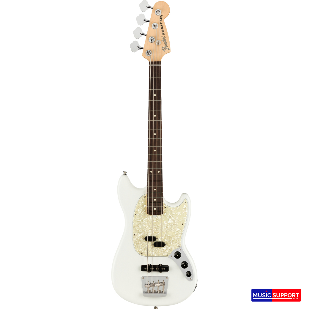 เบสไฟฟ้า Fender American Performer Mustang® Bass Arctic White