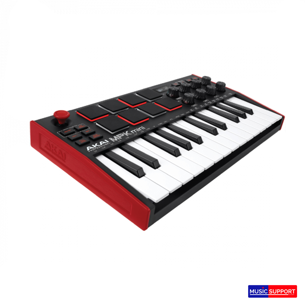 MIDI Controller AKAI MPK MINI3 สี Red