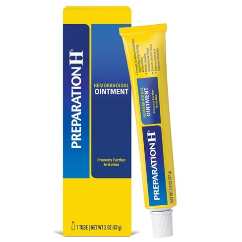 Preparation H Hemorrhoid Symptom Treatment Ointment, Itching, Burning & Discomfort Relief บรรเทาอาการ คัน แสบร้อน ของริดสีดวง