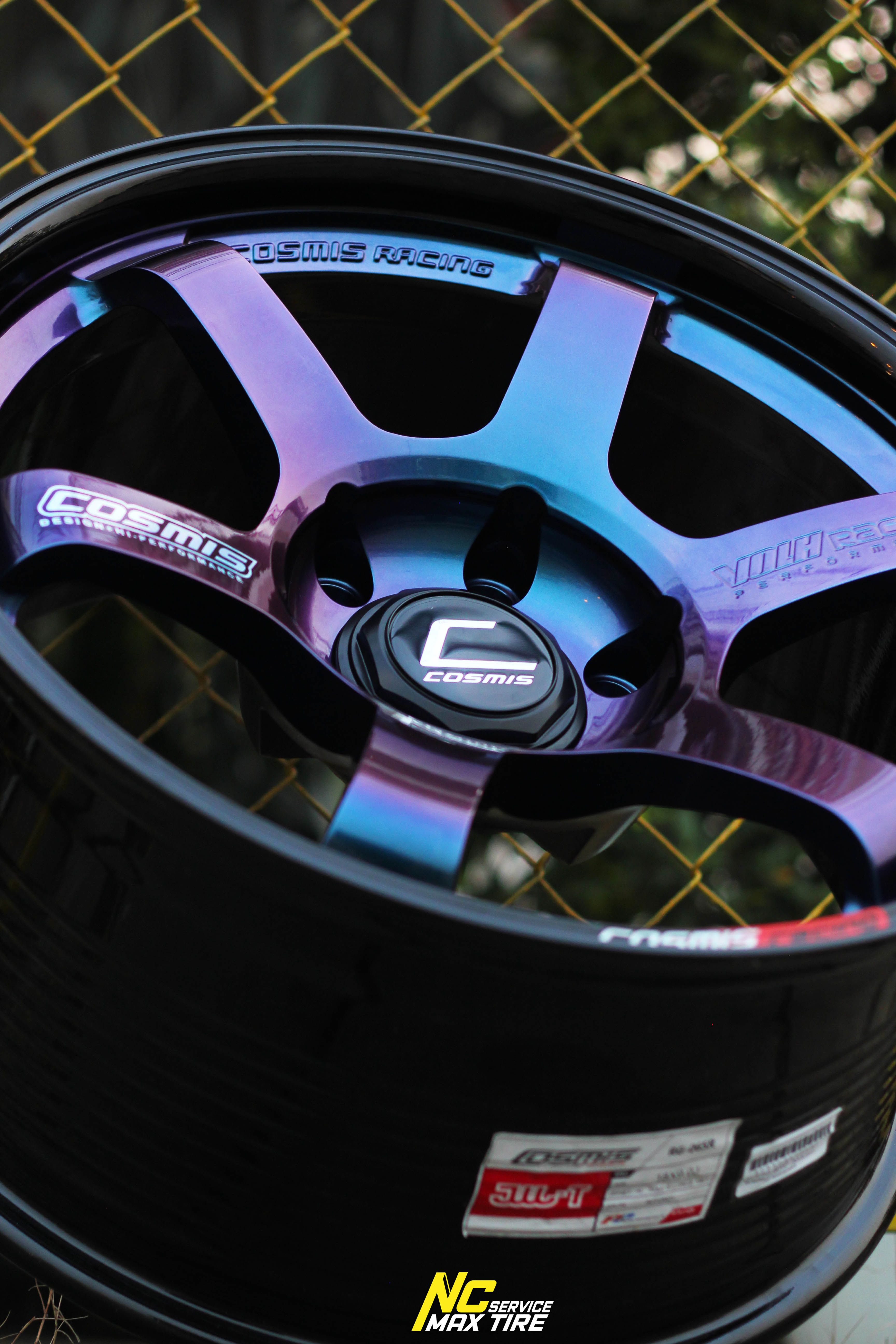 ล้อแม็กสวยๆ / ล้อแม็กขอบ18 / Cosmis / RG-06SR / ล้อแม็กสีพิเศษ / 18x9.0 6H139.7 ET0 / Custom Color / Power Blue / ล้อแม็กสำหรับรถกระบะตัวสูง / SUV / PPV
