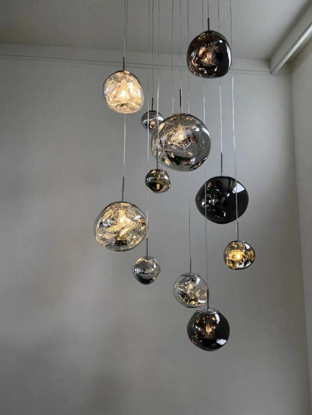 CT203A185 SOTMIA Nordic CHANDELIER โคมระย้า โคมระย้าสไตล์นอร์ดิก chandelier duplex building