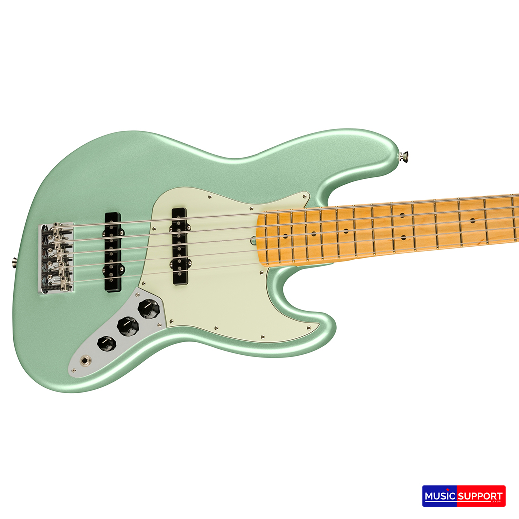 เบสไฟฟ้า Fender American Professional II Jazz Bass® V MN Mystic Surf Green