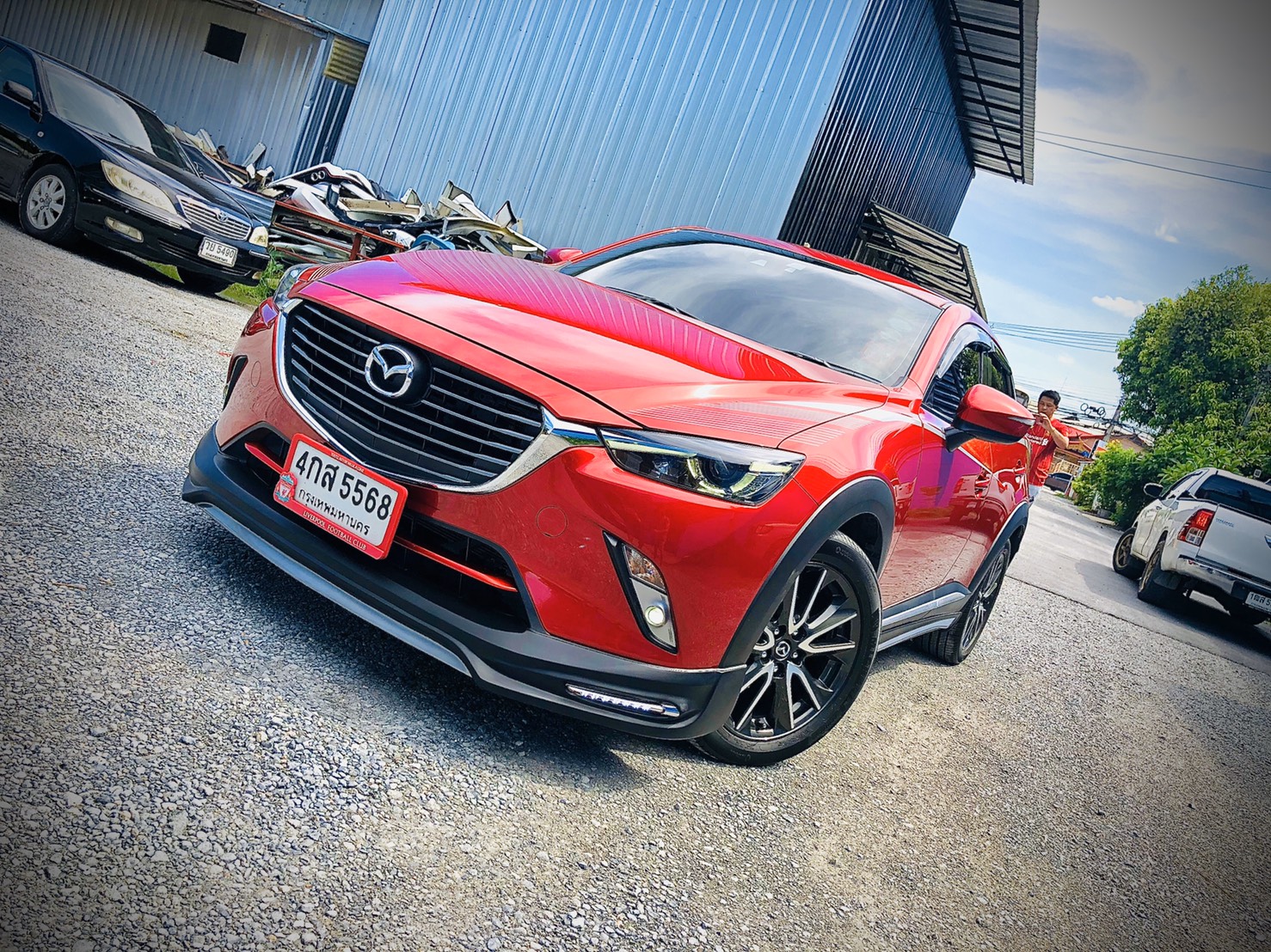 ชุดแต่ง Mazda cx3 2018 2019 ทรง SPACE สเกิร์ตแต่ง Mazda cx3 Skyactiv ชุดแต่งรอบคัน cx3 แต่งสวย ใหม่ล่าสุด