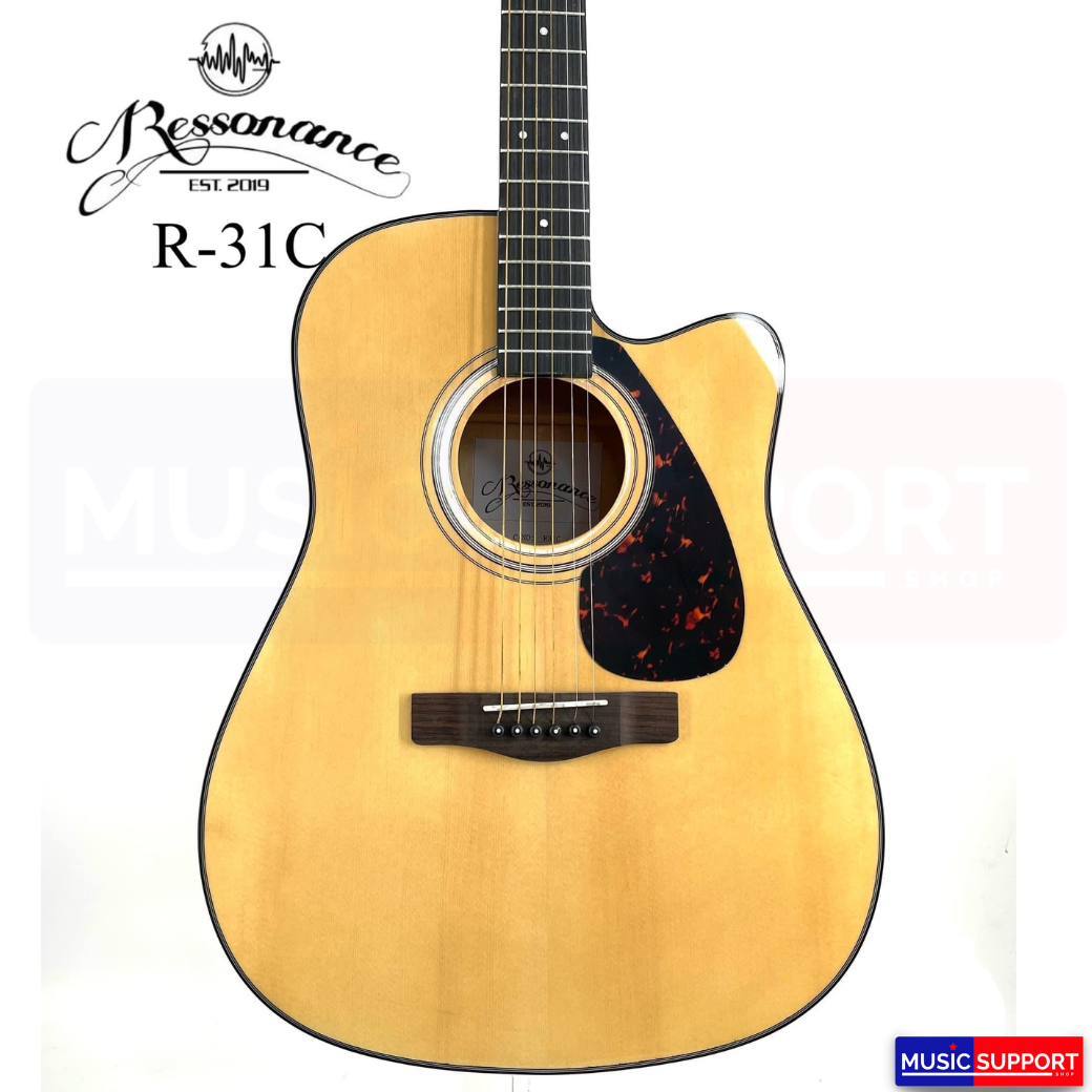 Ressonance R-31C กีตาร์โปร่งชายเว้า