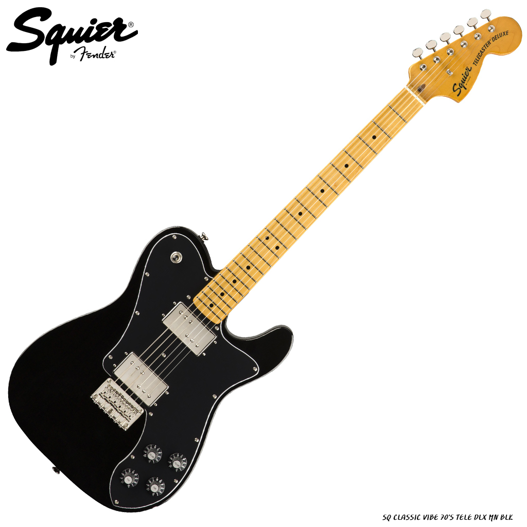 Squier Classic Vibe '70s Telecaster Deluxe MN Black
