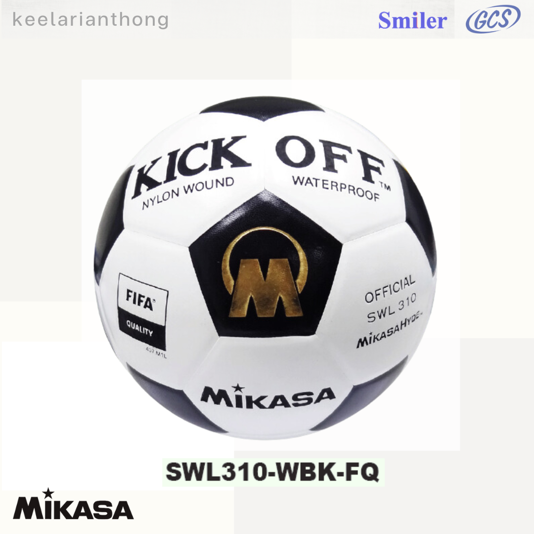 MIKASA SWL310 ฟุตบอลหนังอัด มิกาซ่า size 5
