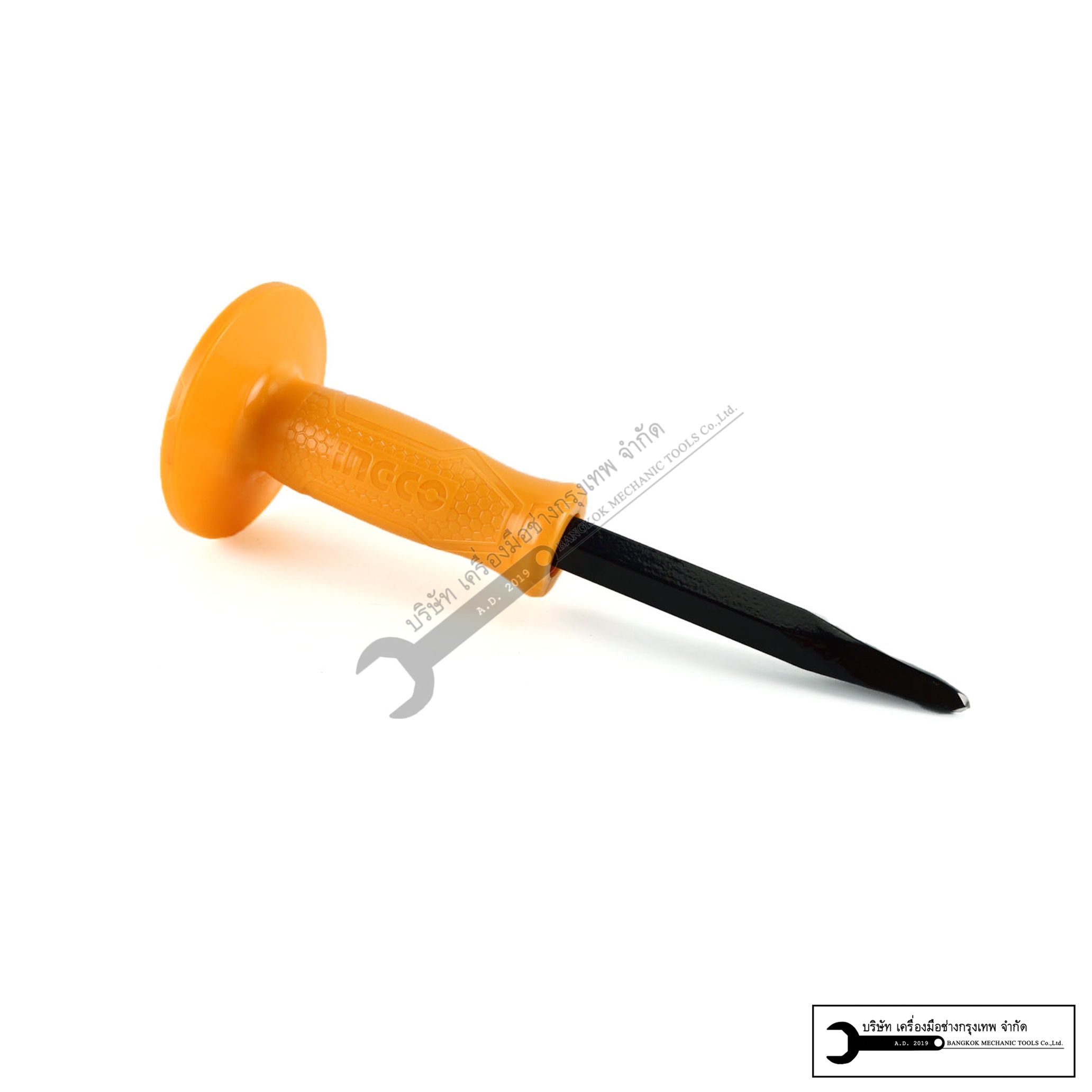 INGCO สกัดมือ (ปลายแหลม ปลายแบน) รุ่น HCC082210 และ HCC084106