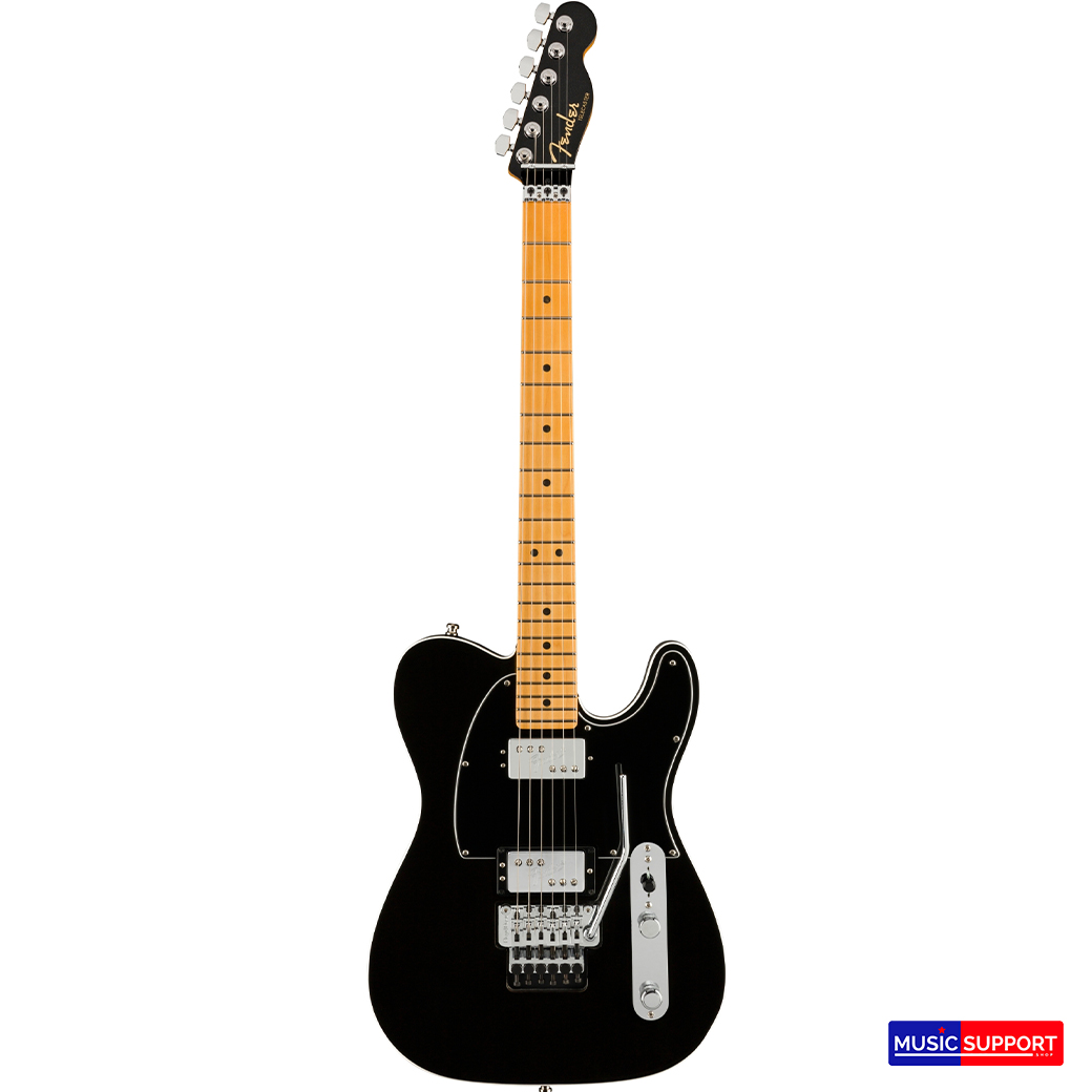 กีตาร์ไฟฟ้า Fender American Ultra Luxe Telecaster Floyd Rose HH Mystic Black