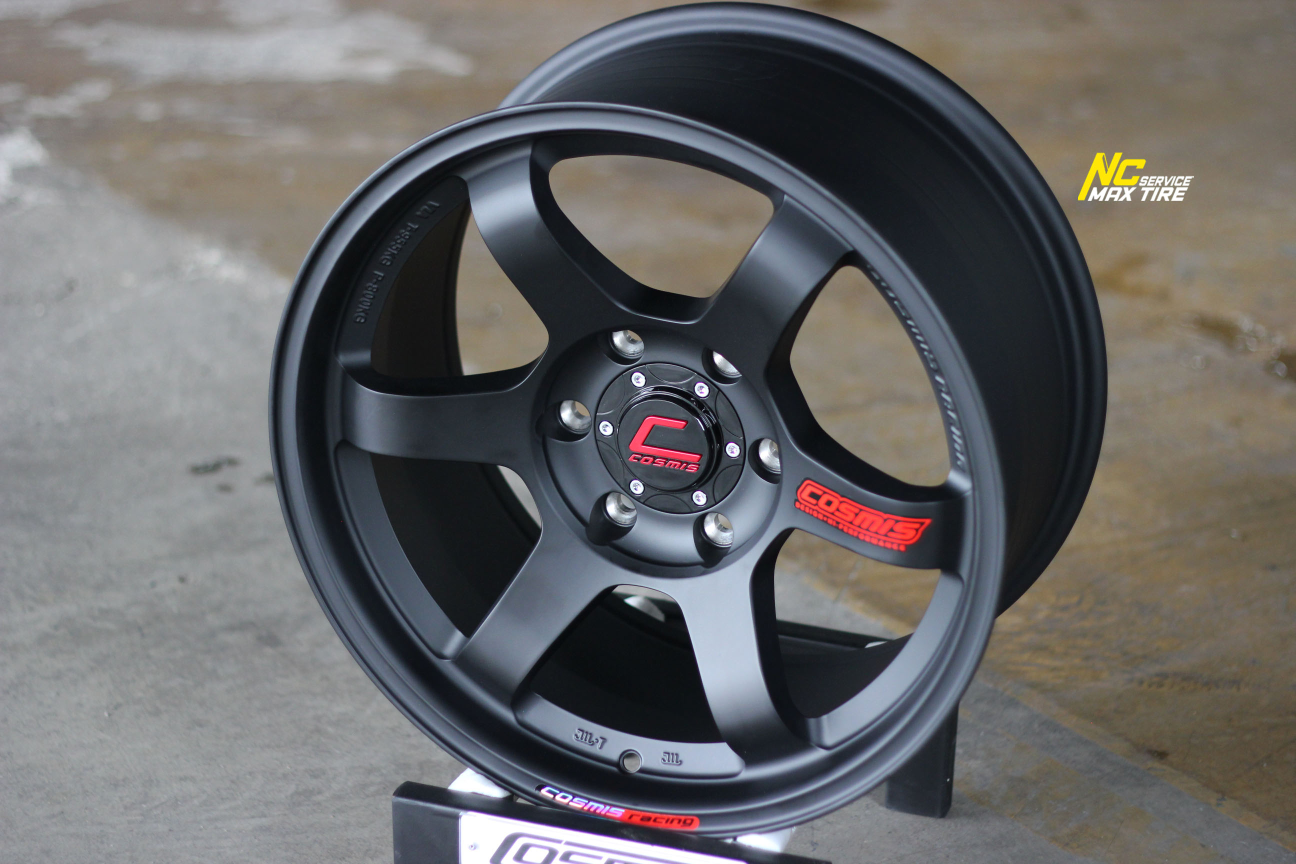 ล้อแม็กขอบ18 / Cosmis / RG-06S / ก้านยก / ออฟ15 / 18x9.0 6H139.7 ET15