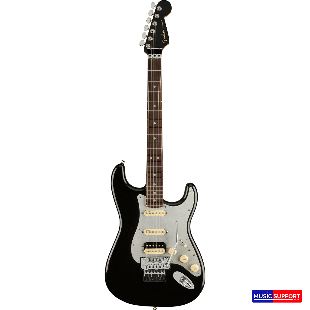 กีตาร์ไฟฟ้า Fender - American Ultra Luxe Stratocaster RW Floyd Rose HSS Mystic Black