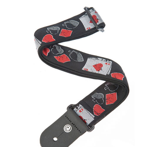 สายสะพายกีตาร์ D'addario Woven Guitar Strap, Hold 'em PW50D01