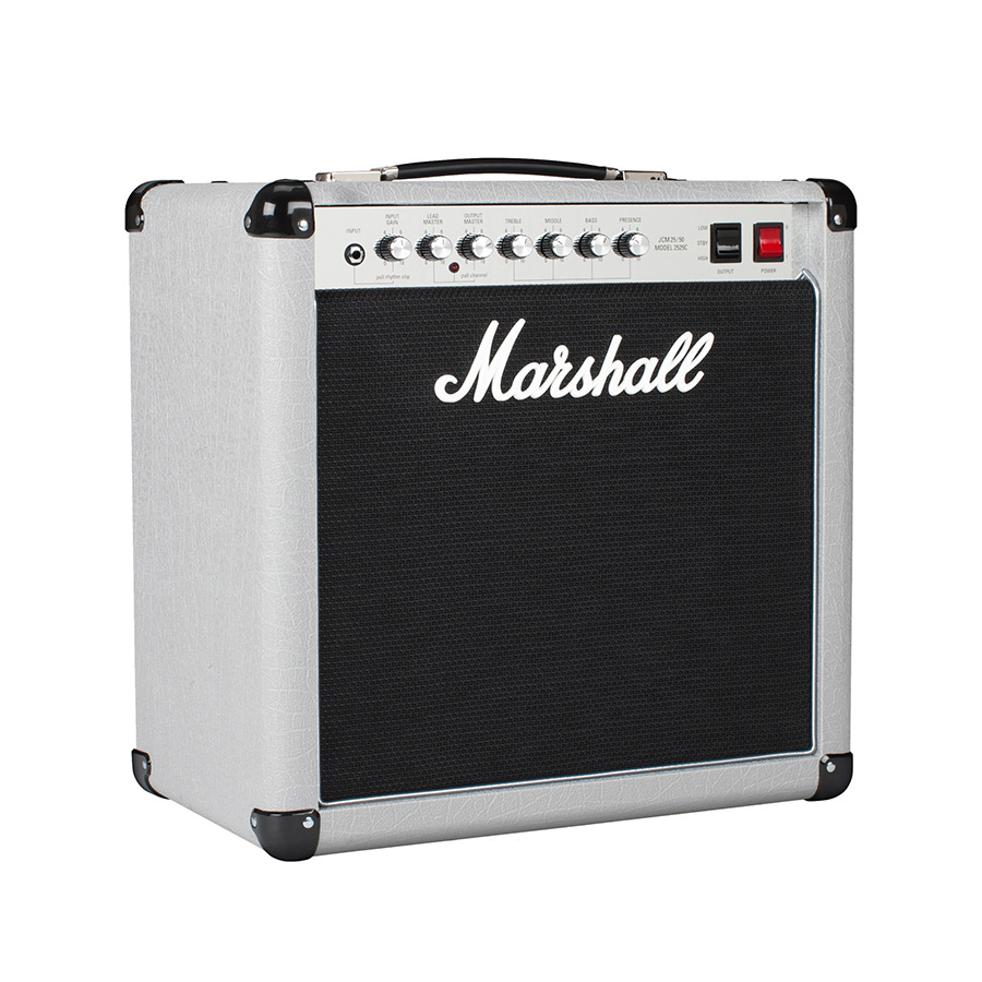 ตู้แอมป์กีตาร์ไฟฟ้า Marshall 2525C Mini Silver Jubilee Combo