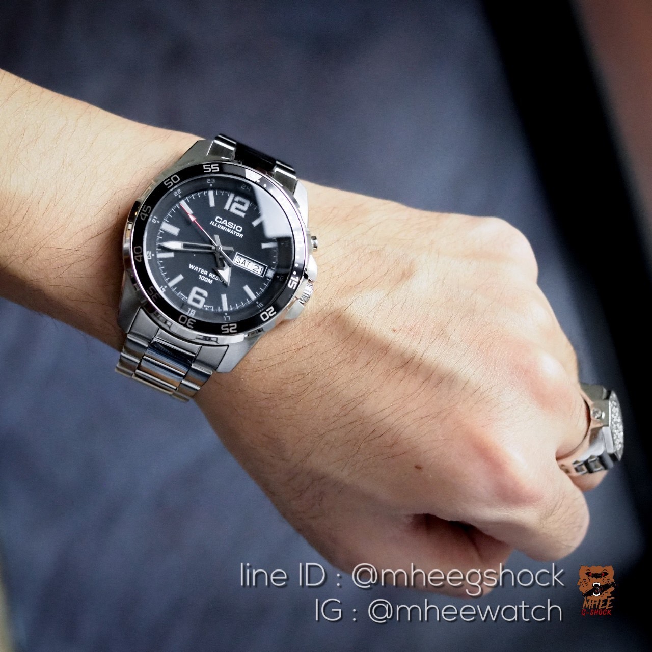 นาฬิกาคาสิโอ้ Casio Black Sport ของแท้ 100% ประกันศูนย์เซ็นทรัล (เลิกผลิต *Rare Item*)