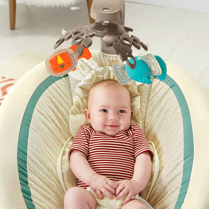 Fisher Price Deluxe Bouncer Soothing - Savanna เปลโยก มีระบบสั่น