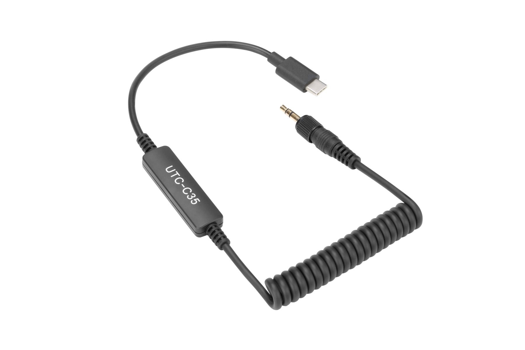 Saramonic UTC-C35 สายอะแดปเตอร์แปลง 3.5 มม. TRS ไป USB Type-C พร้อมตัวล็อค
