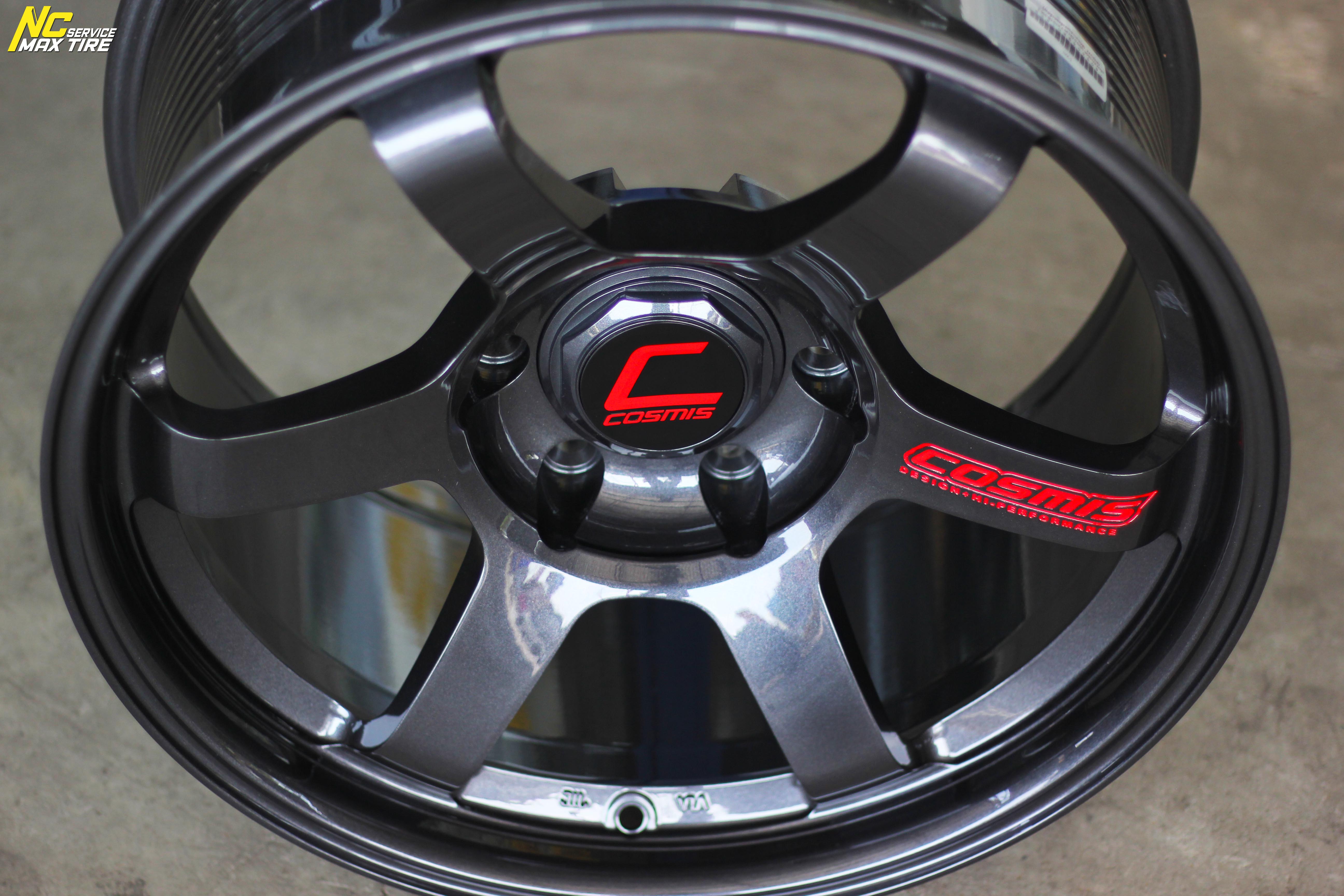 ล้อแม็กขอบ18 / Cosmis / RG-06SR / เทากันเงา / สำหรับรถกระบะ / 18×9.0 6H139.7 ET0 / SUV PPV / NC