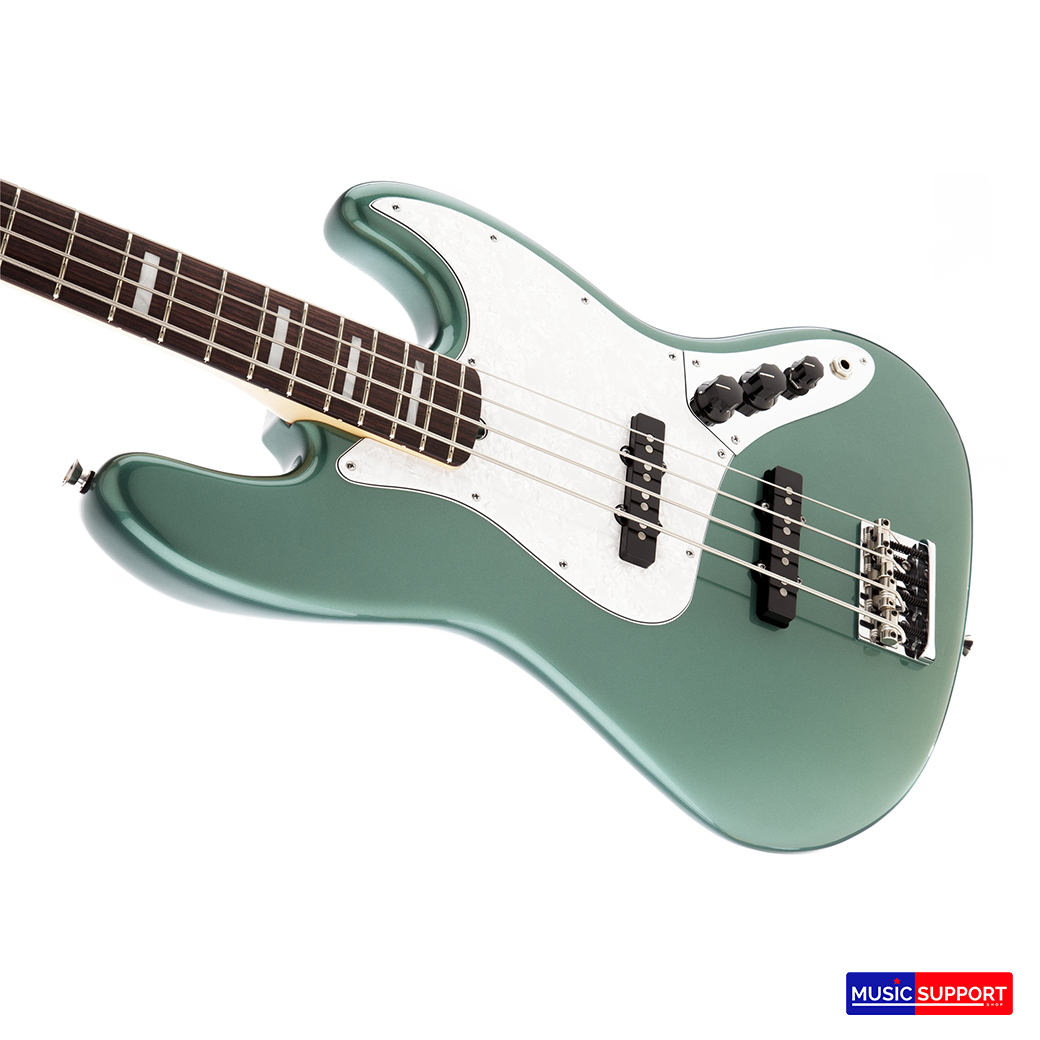 เบสไฟฟ้า Fender Adam Clayton Jazz Bass®RW Sherwood Green Metallic