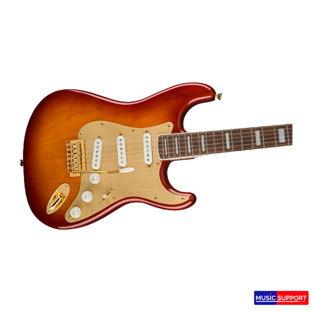 กีตาร์ไฟฟ้า Squier 40th Anniversary Stratocaster Gold Edition