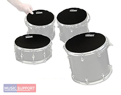 แผ่นเก็บเสียงกลอง EVANS SOUNDOFF STD PACK 12 13 14 16