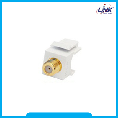 US-2209 : F type Bulkhead RJ45 Insert