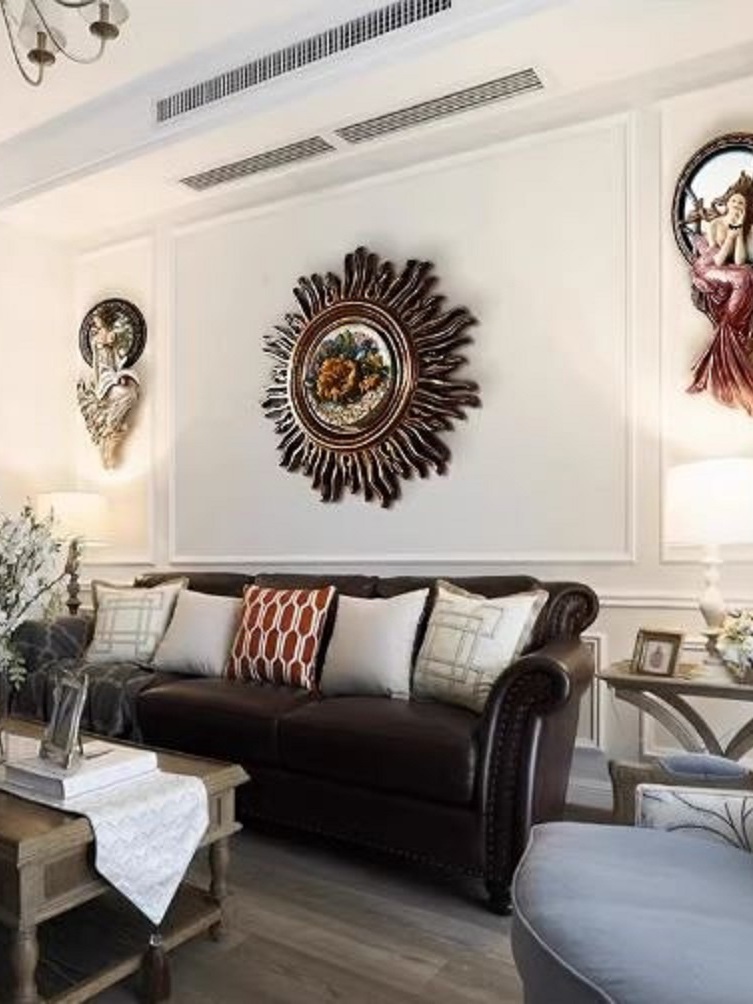 CT222G024 SOSHOKU ดอกทานตะวันตกแต่งผนัง นางฟ้า หัวกวางตกแต่งผนัง หัวกวาง ตกแต่งผนัง Nordic