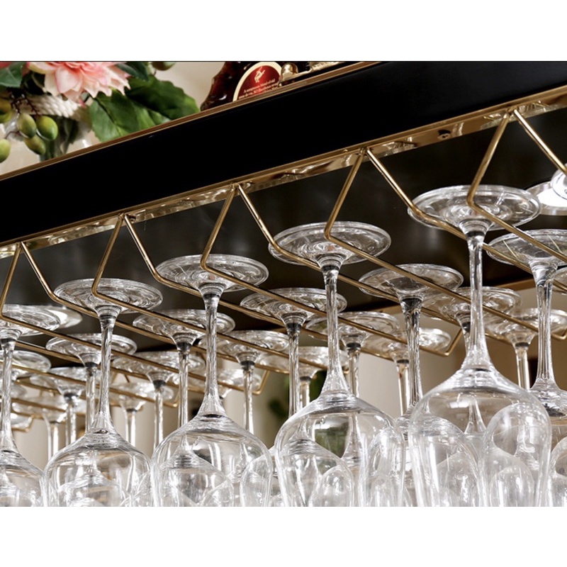 CT092D037 MIRIKITEKI #บาร์แขวนแก้วไวน์ บาร์แขวนแก้ว สไตล์ Modern Luxury ชั้นแขวนแก้วไวน์หรู #บาร์แขวนแก้วไวน์
