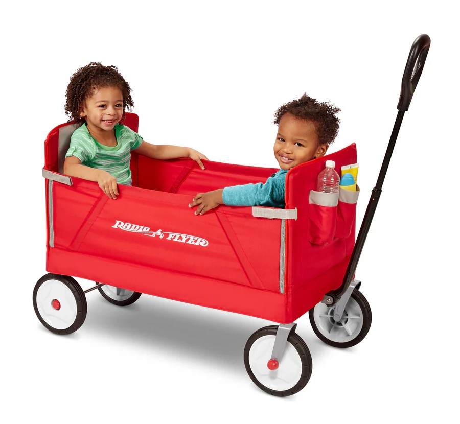 Radio Flyer 3-in-1 EZ Fold Wagon รถลากของเล่น