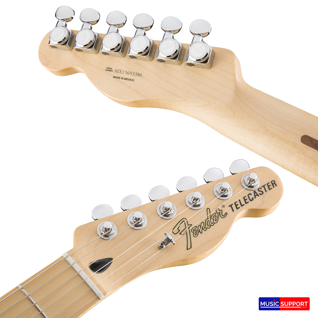 กีตาร์ไฟฟ้า Fender - Deluxe Tele® Thinline - Candy Apple Red