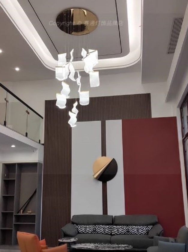 CT203A189 SOTMIA CHANDELIER โคมระย้า โคมโถงบรรได แชนเดอเรีย Lamp