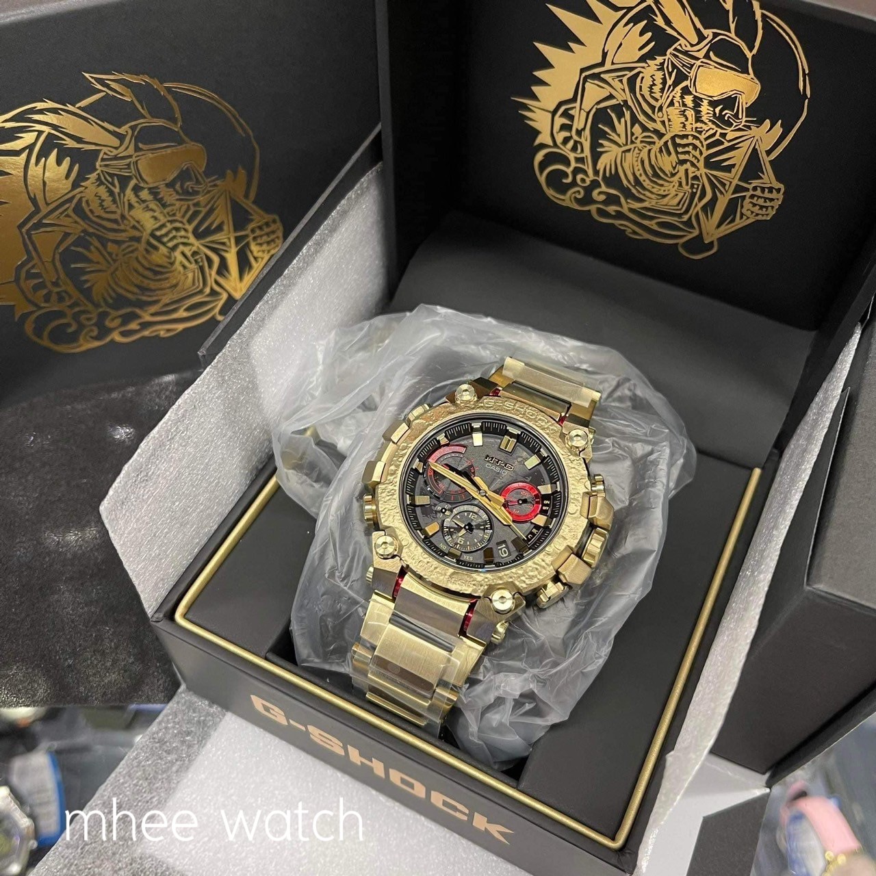 MT-G Limited Chinese New Year 2023 Sapphire Crystal Rabbit Gold MT-GB3000CX-9