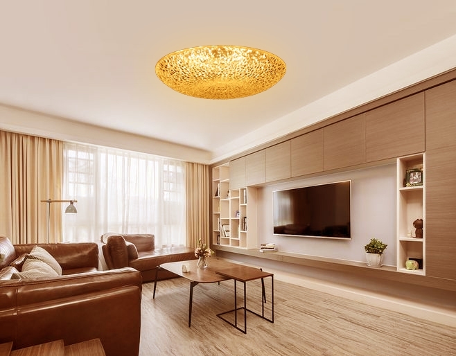LED CeilingS08 โคมเพดานแอลอีดี เปลี่ยนสีได้ 3 สี แสงขาวเดย์ไลท์ แสงคลูไวท์ขาวนวล และแสงเหลืองวอร์มไวท์ หรี่แสง เปิด-ปิด ด้วยสวิตซ์ ปิด-เปิด ทั่วไป ขนาด 36W