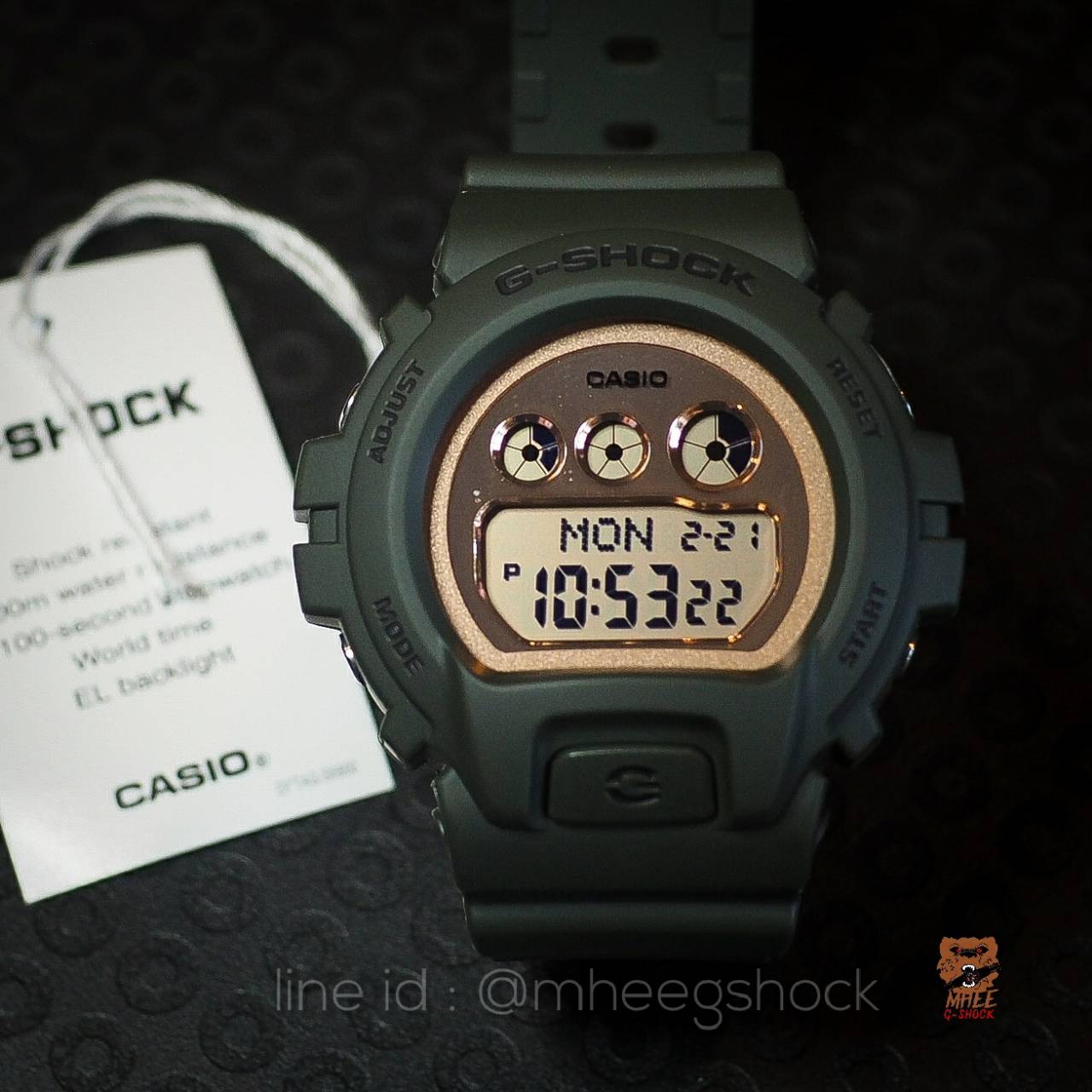 นาฬิกา G-Shock mini รุ่น GMD-S6900MC-3 ของแท้ ประกันศูนย์