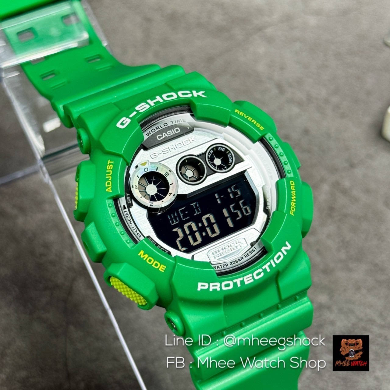 G-Shock Green GD-120TS ของแท้ ประกันศูนย์