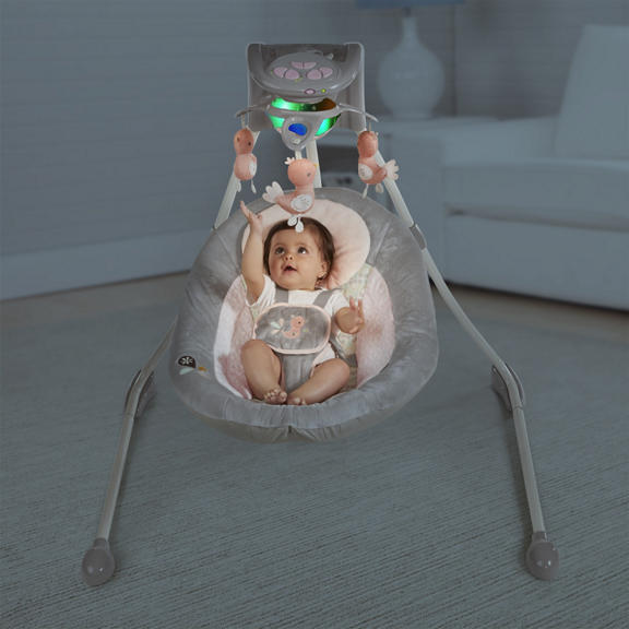Ingenuity Inlighten Cradling Swing - Piper เปลไกวไฟฟ้า ใช้ไฟบ้านได้