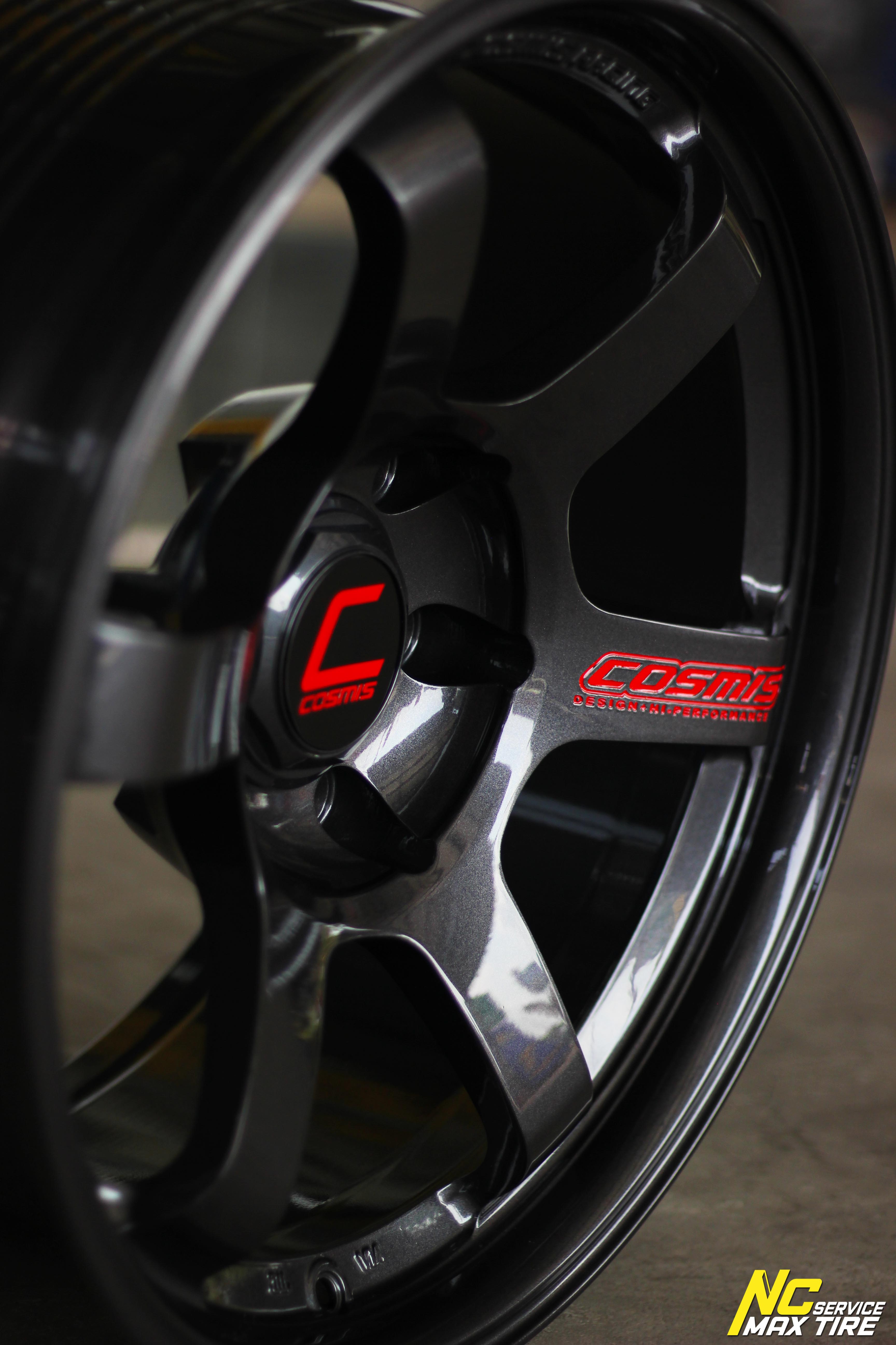 ล้อแม็กขอบ18 / Cosmis / RG-06SR / เทากันเงา / สำหรับรถกระบะ / 18×9.0 6H139.7 ET0 / SUV PPV / NC