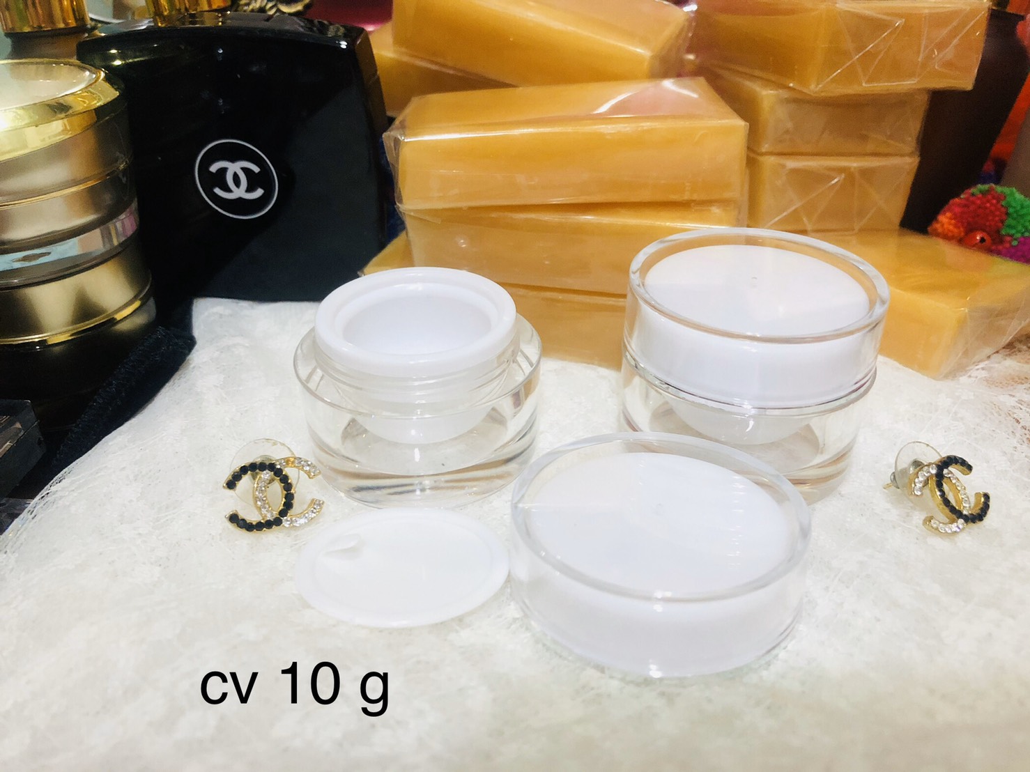 ขายส่ง ปลีก บรรจุภัณฑ์ กระปุกครีม พาสติก เกรด A ทรงกลม ขนาด10 g