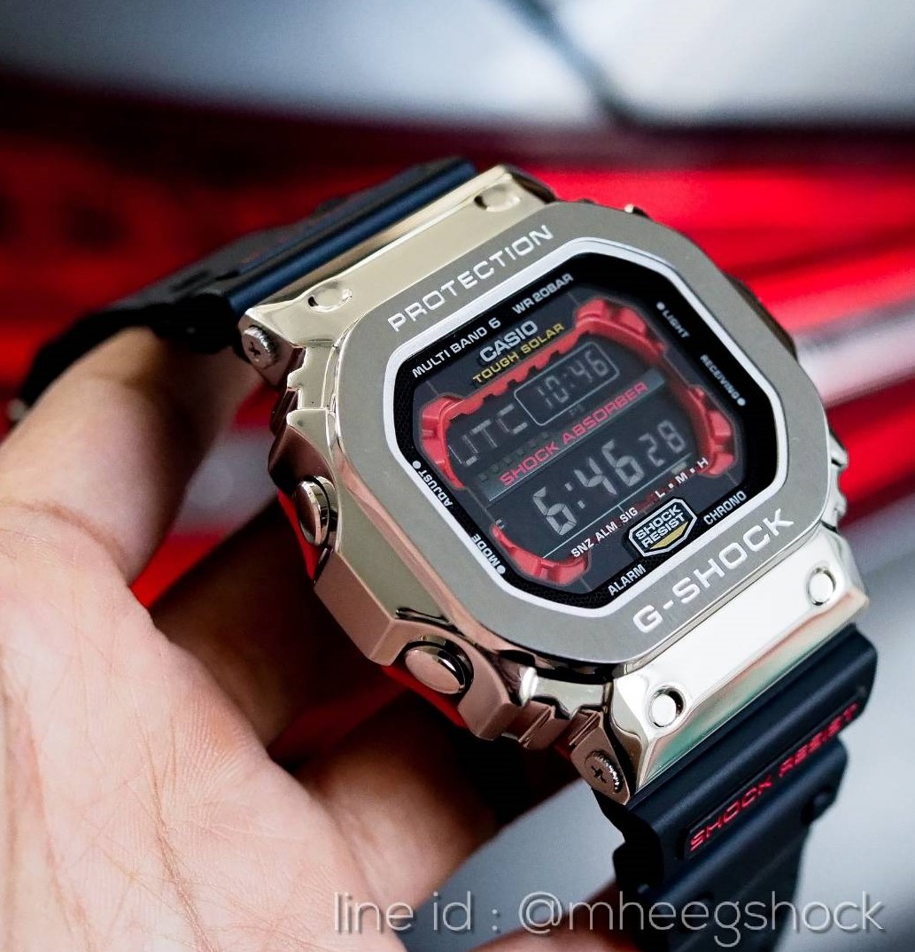 G-Shock Custom GXW-56 ยักษ์ดำแดง Metal