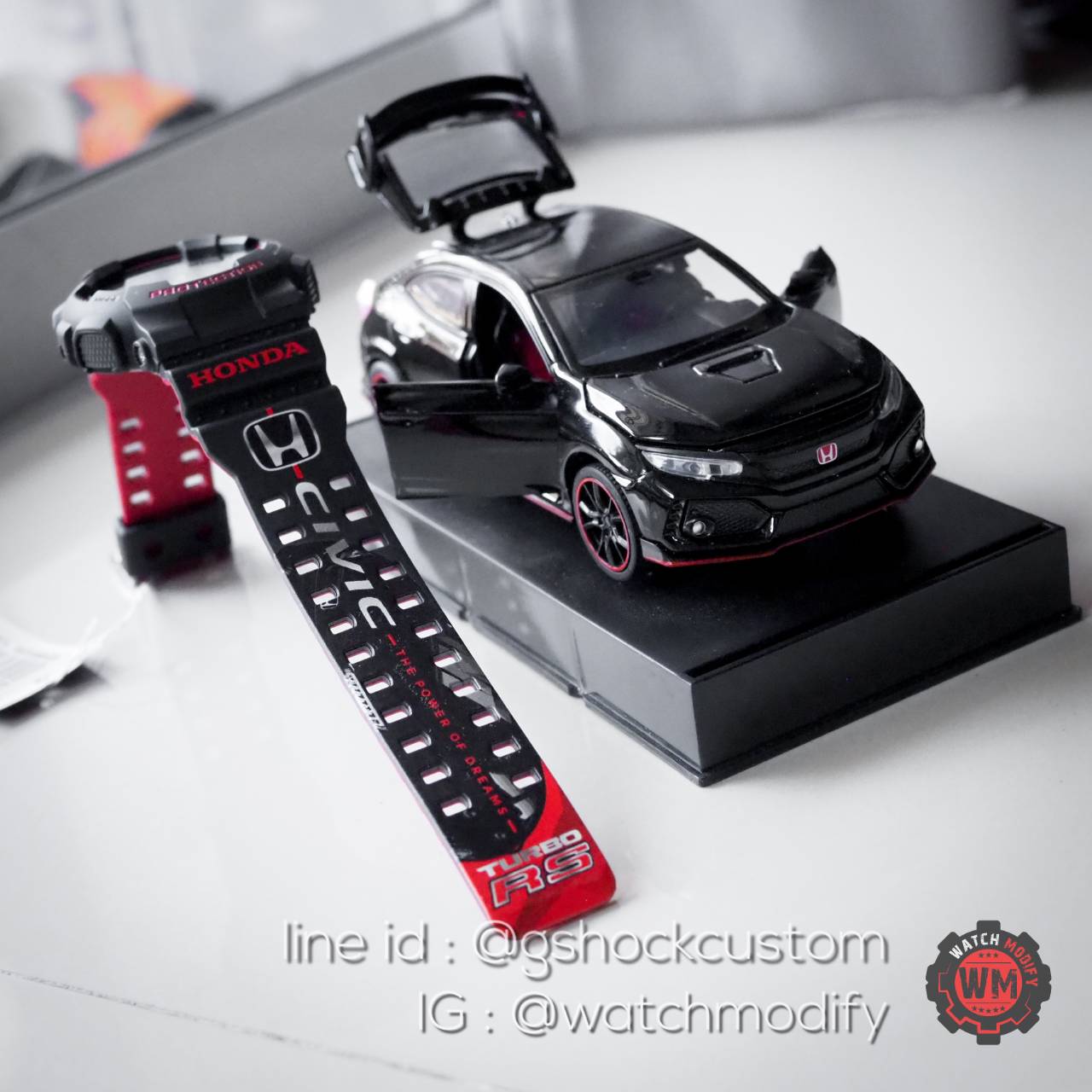 G-Shock Custom รุ่น GA-110HR Honda Civic