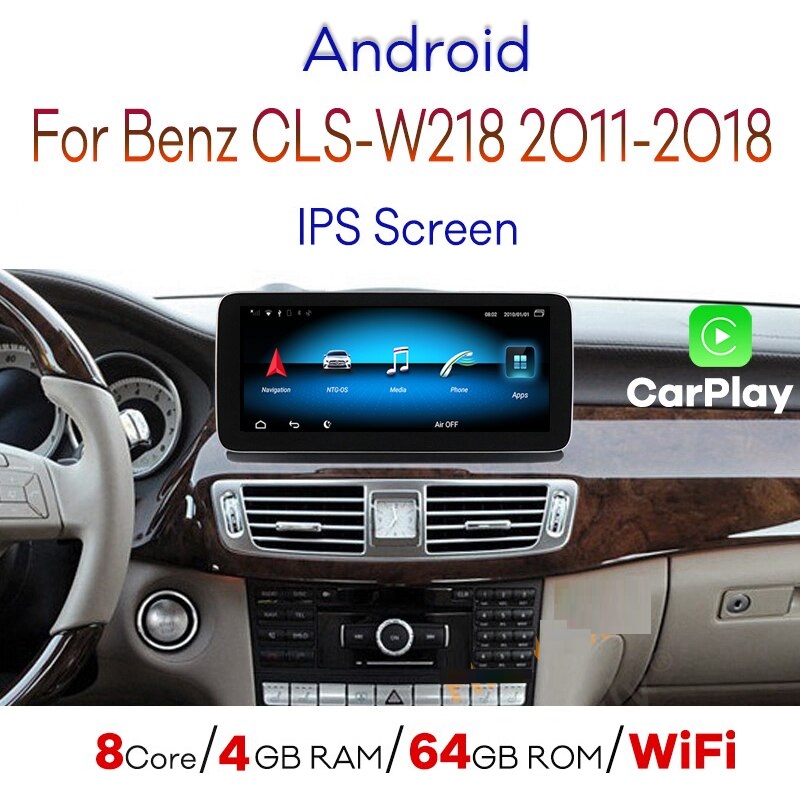 จอ Android CLS W218 NTG V.5 10.25 นิ้ว 8core 4+64 ตรงรุ่นจาก HDM