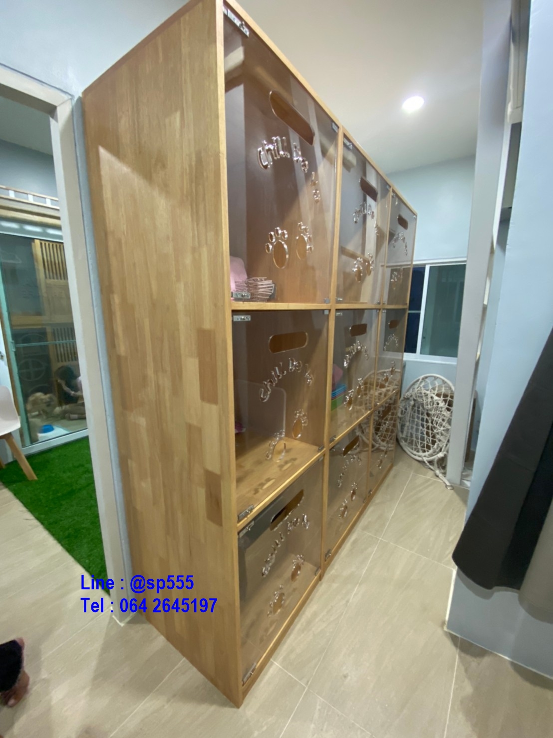 บิ้วท์อินคาเฟ่น้องหมาน้องแมว ที่พักสุนัข (ชิลล์ดีว่าคาเฟ่ Chill De Va Cafe)
