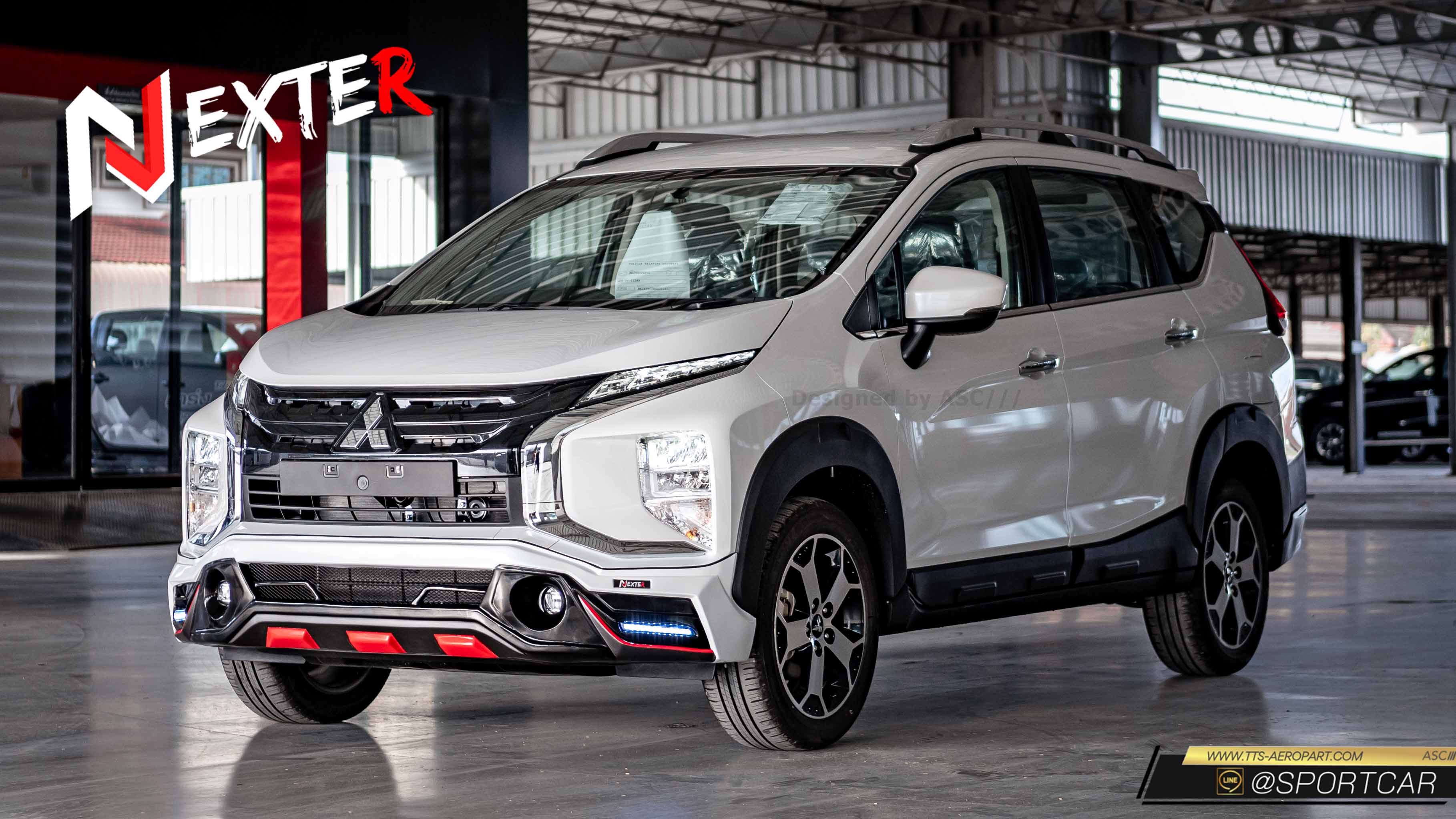ชุดแต่ง Xpander Cross ทรง NEXTER Sport by ASC- ชุดแต่ง All New Xpander Cross, Xpander Cross แต่งสวย, ของแต่ง Xpander Cross, Xpander Cross แต่ง, All New Xpander Cross แต่งสวย