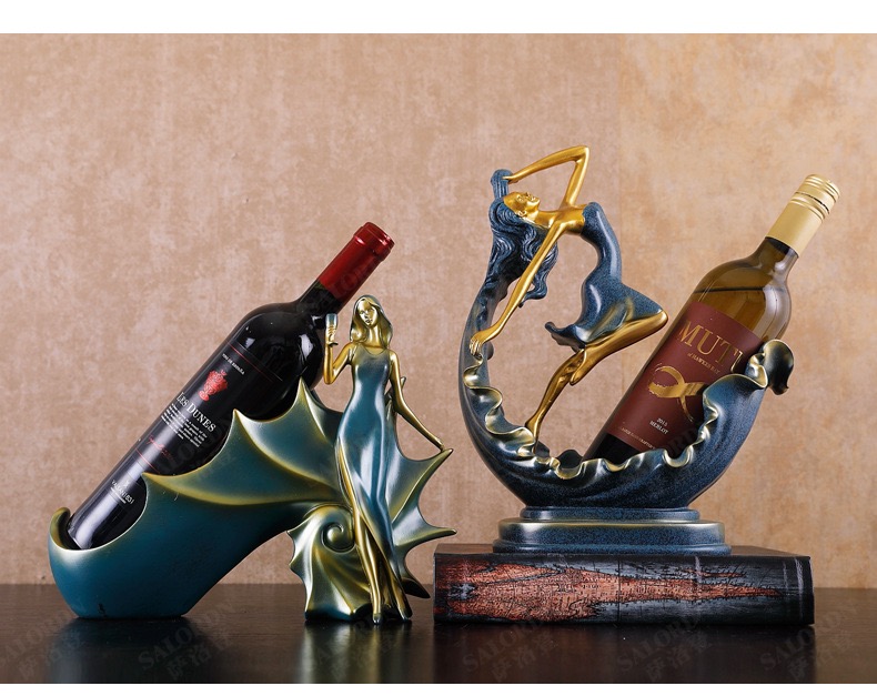 C1013D001 HOMMY ที่ใส่ขวดไวน์ ที่ใส่ไวน์ ที่วางไวน์ WINE RACK DECORATION ของแต่งห้อง แต่งห้อง ตั้งโชว์ ของขวัญ