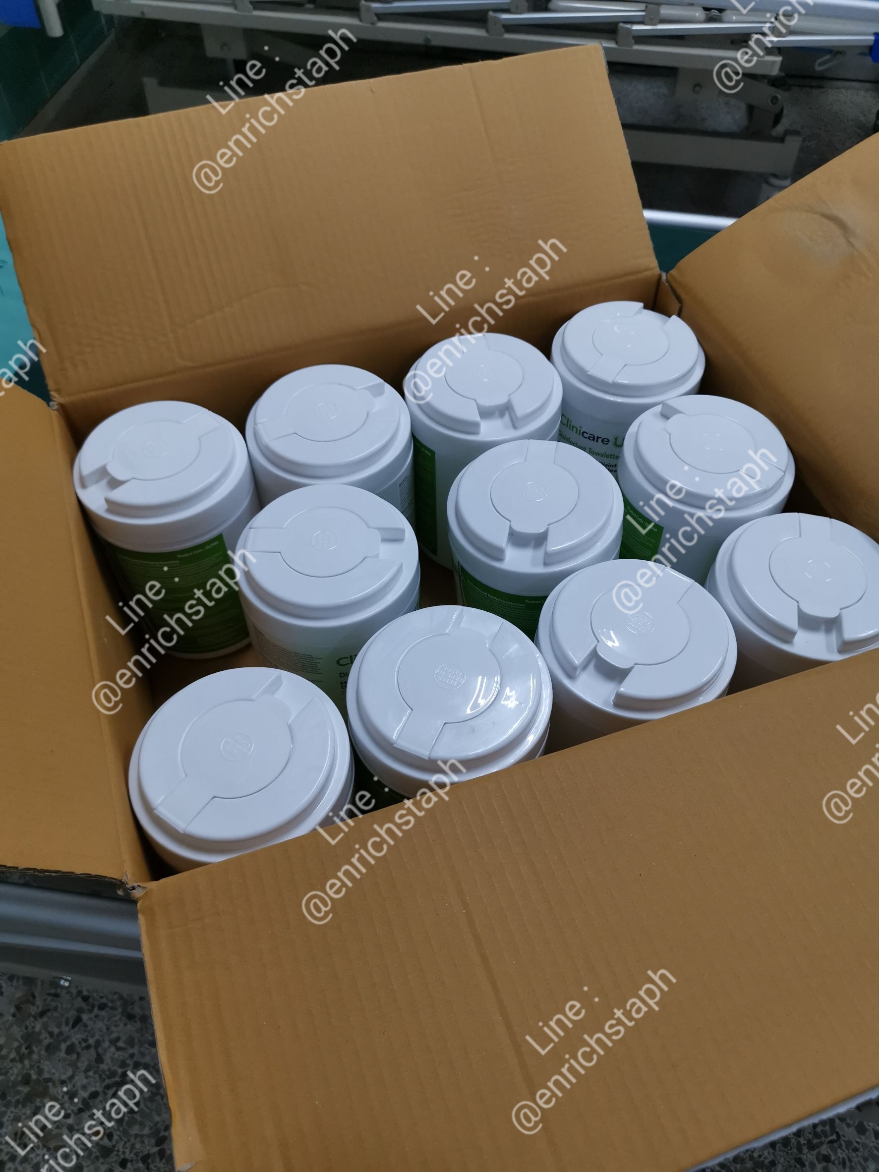 Clinicare Ultra Disinfectant (ขายส่งยกลัง 12 กระปุก เฉลี่ยต่อกระปุก 306.6) *ถูกที่สุด รวมค่าส่งแล้ว