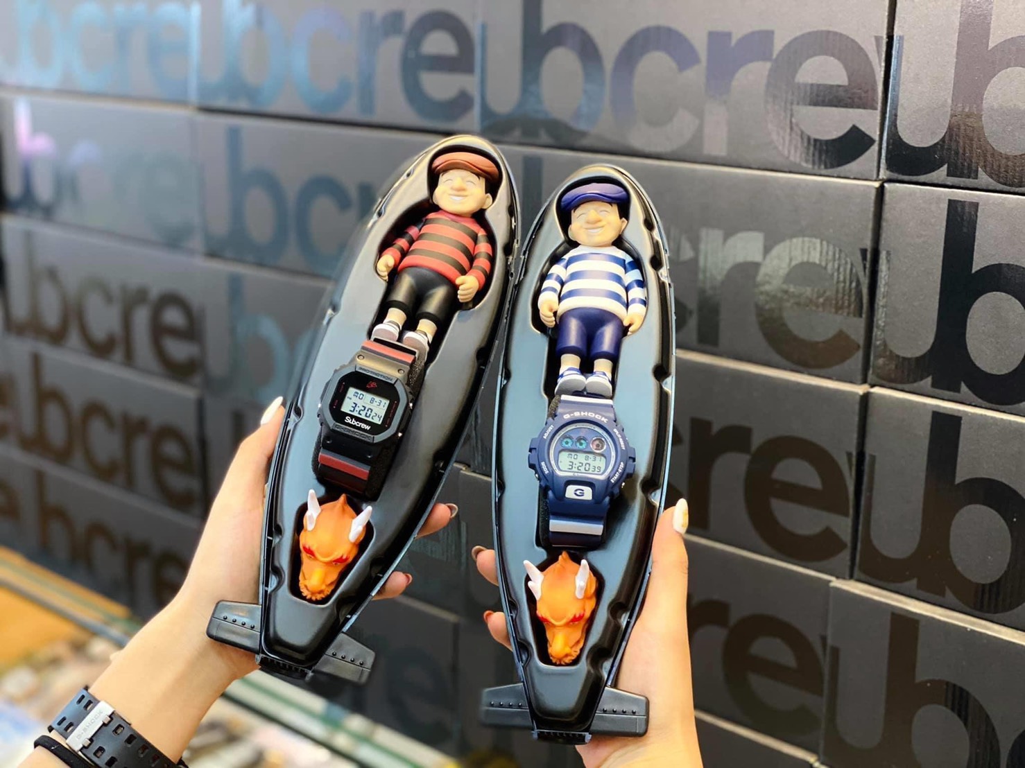Gshock Limited Dw-6900 and Dw-5600 X Subcrew Collaboration