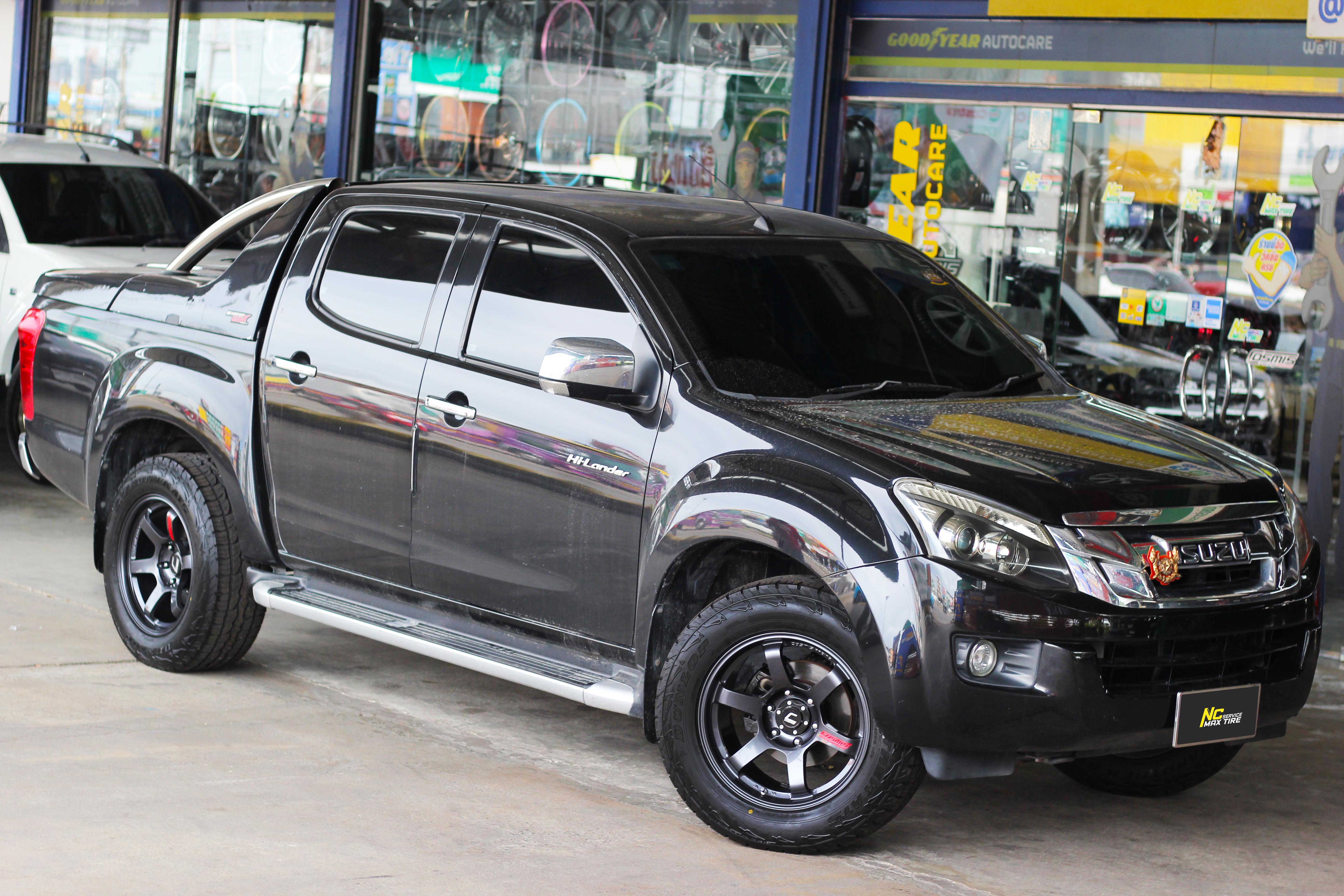 ISUZU DMAX / ล้อแม็กขอบ18 / ล้อแม็กสำหรับรถกระบะ / Cosmis / RG-06SR / ล้อแม็กสีเทากัล / 18x9.0 6H139.7 ET0 / ล้อแม็กสวยๆ / NCล้อแม็ก / ล้อแม็กSUV / ล้อแม็กPPV / NC