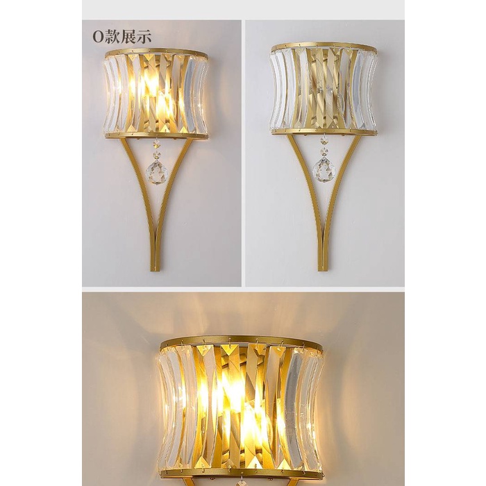 CT130A060 SOTMIA โคมไฟติดผนัง โคมไฟคริสตัล แต่งห้อง แต่งบ้าน เพื่อความสวยงาม เสริมฮวงจุ้ย เสริมดวง ให้กับห้อง