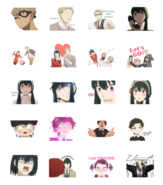 ขายสติกเกอร์ไลน์ SPY×FAMILY